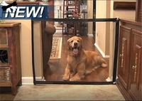 Przenośne składane siatki ogrodzenia dla psów bramy bezpieczeństwa dla dzieci osłona zabezpieczająca akcesoria dla zwierząt zainstaluj w dowolnym miejscu wewnątrz schodów 6